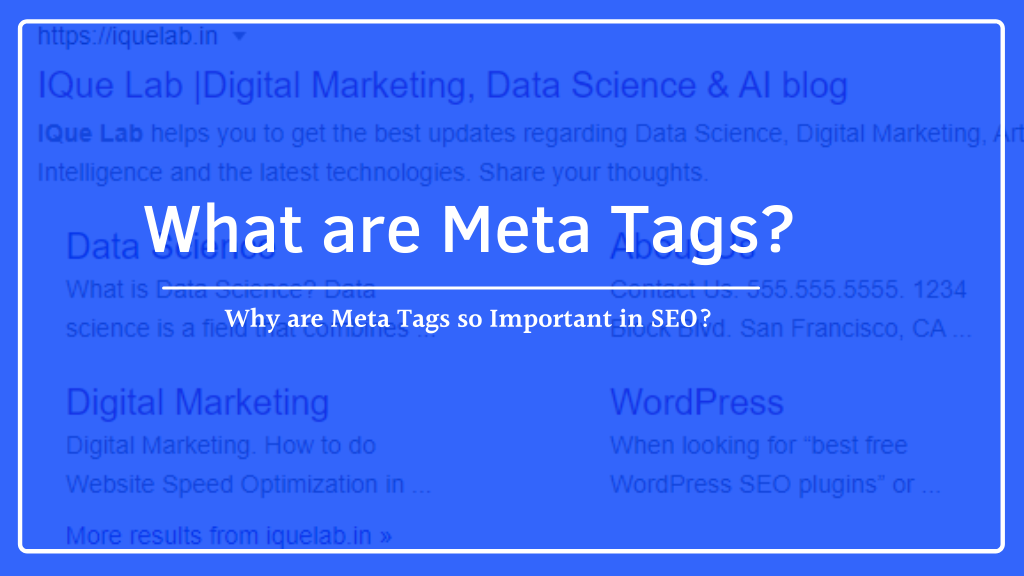 What are Meta Tags?