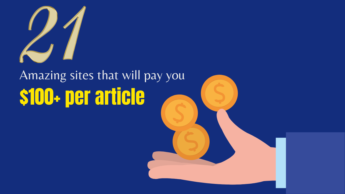 How to Get Paid to Write (High Paying Sites)