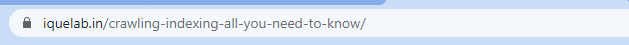 url structure