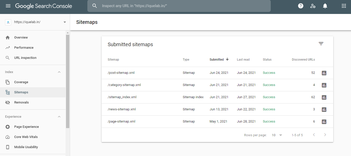 Submit Your Sitemap