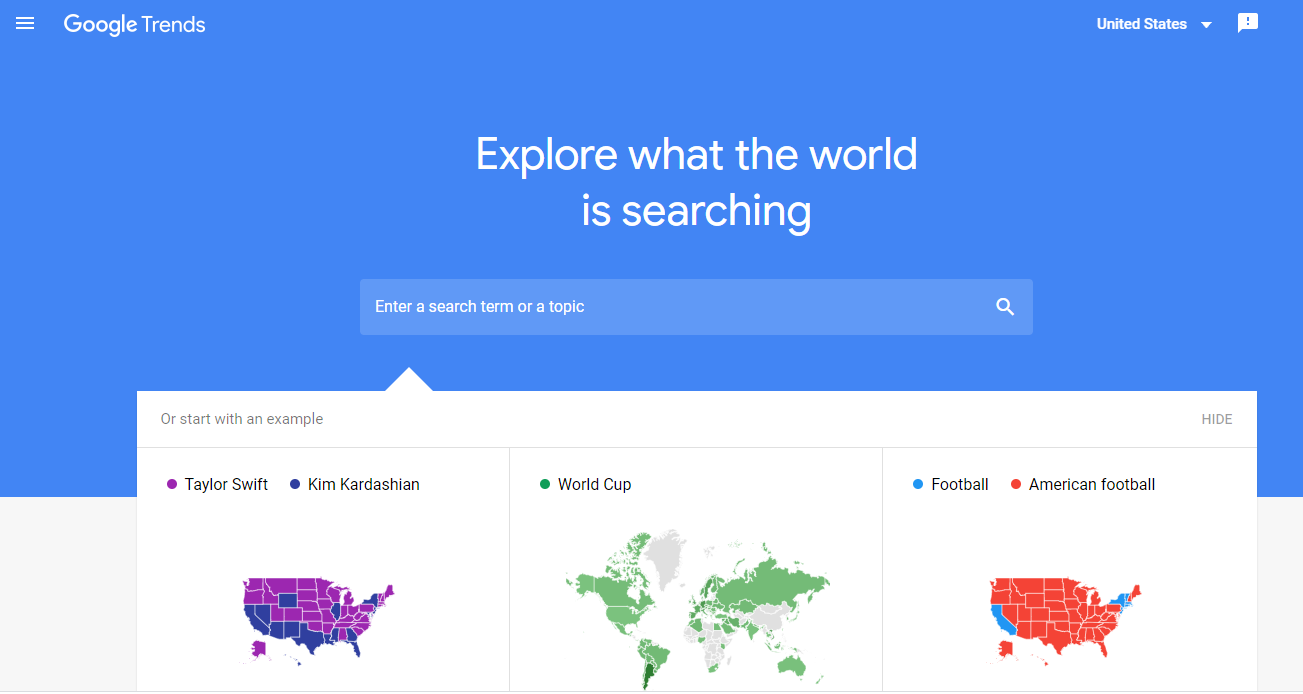 google trends