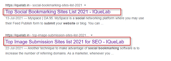 title tags