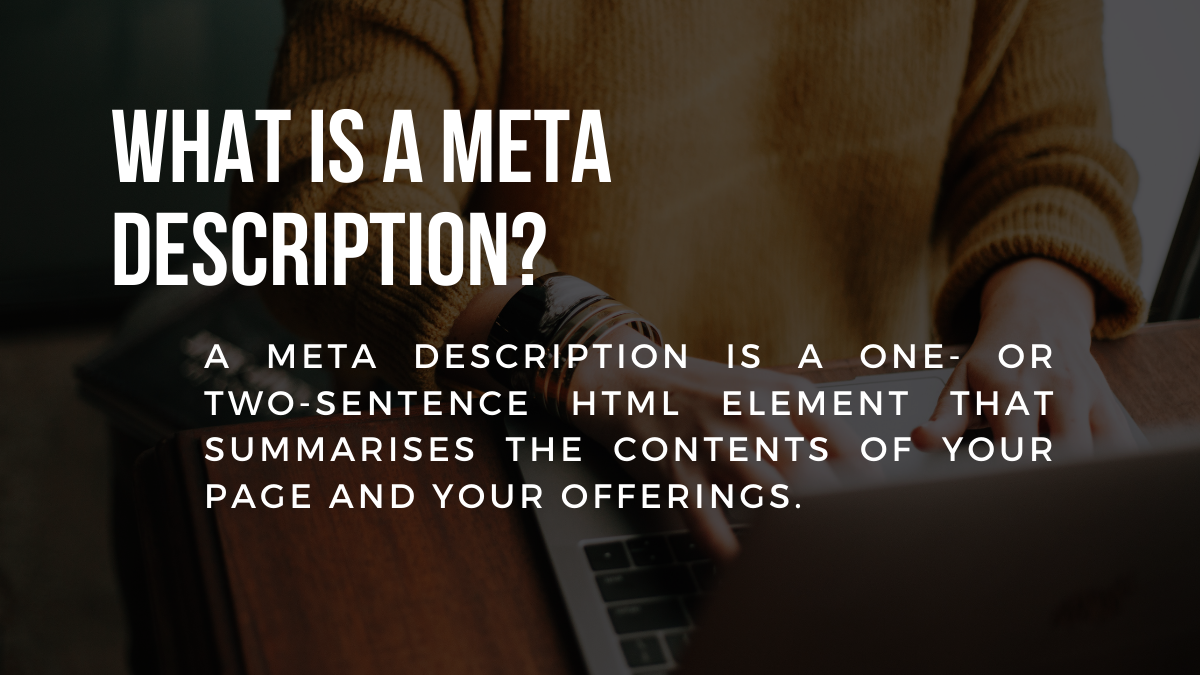 meta description