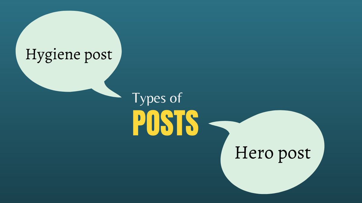 types of posts