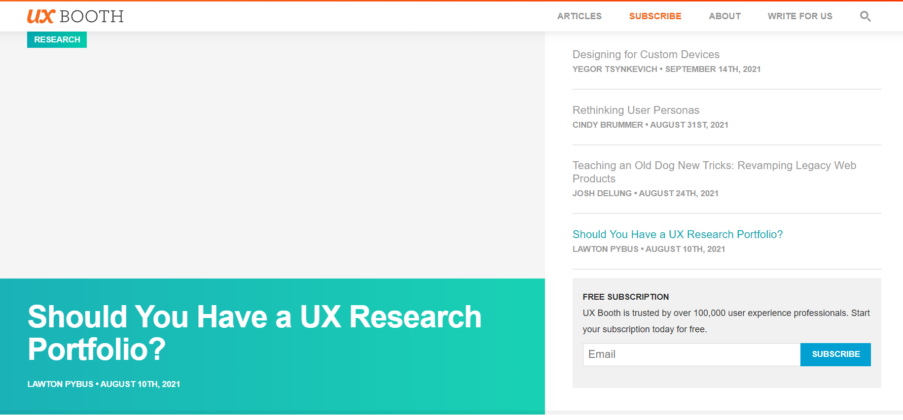 UX Booth