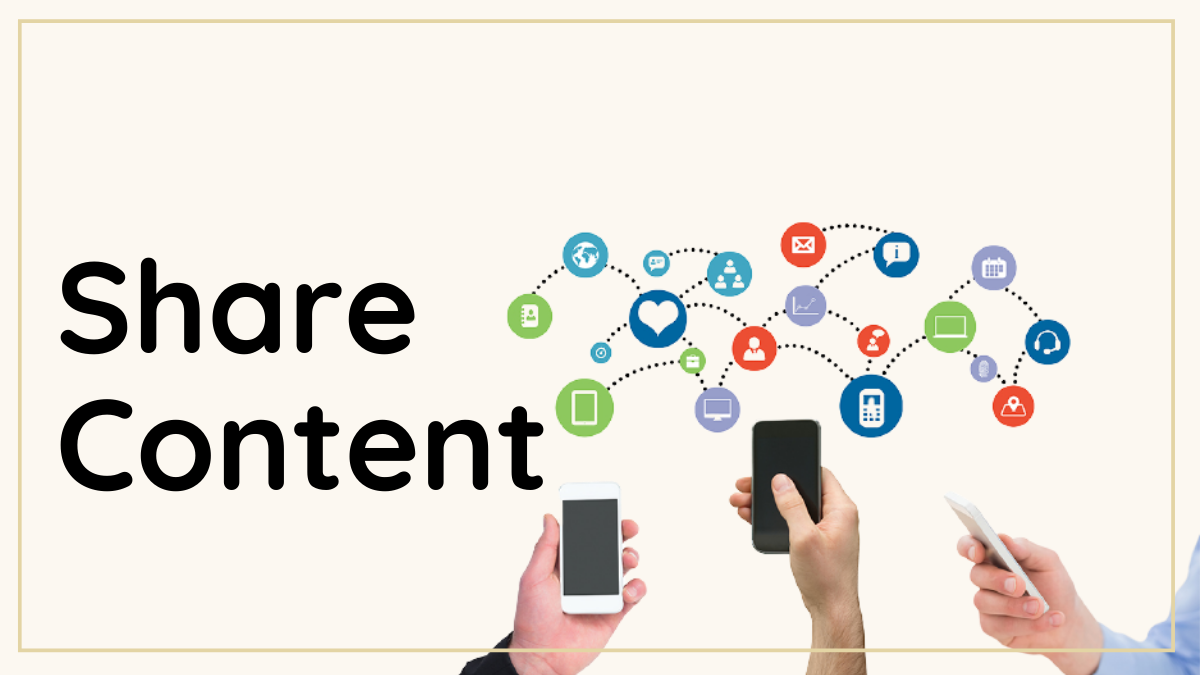 share content