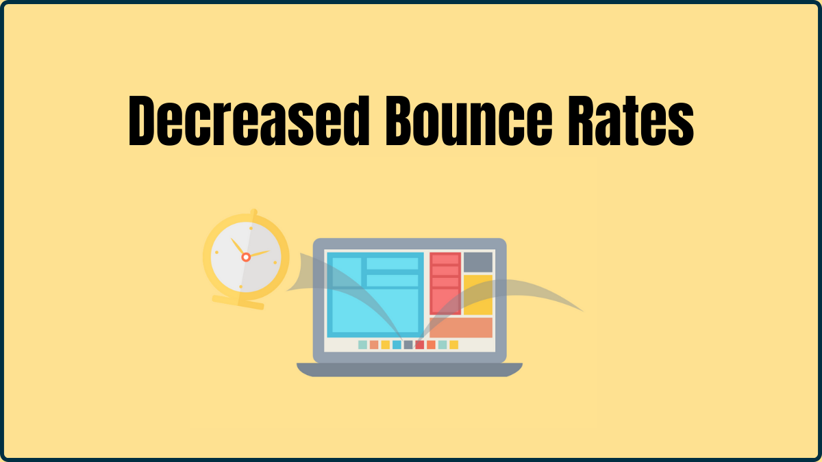 Decreased Bounce Rates