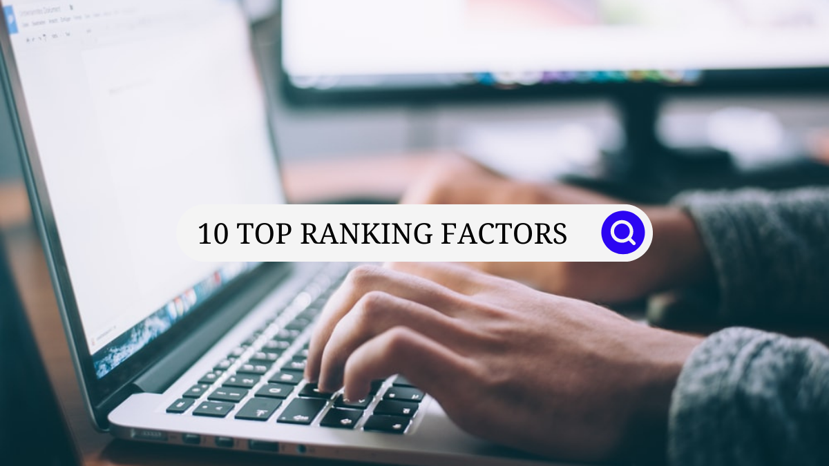 10 Top seo ranking factors COVER