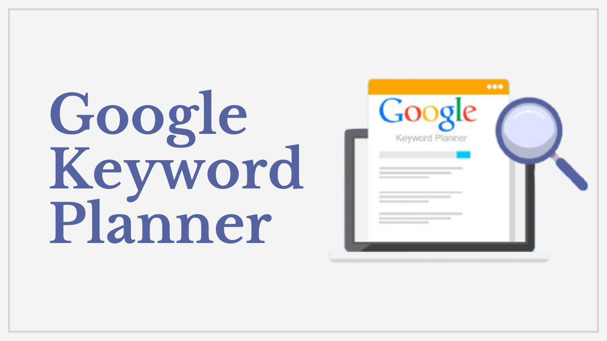 Google keyword planner