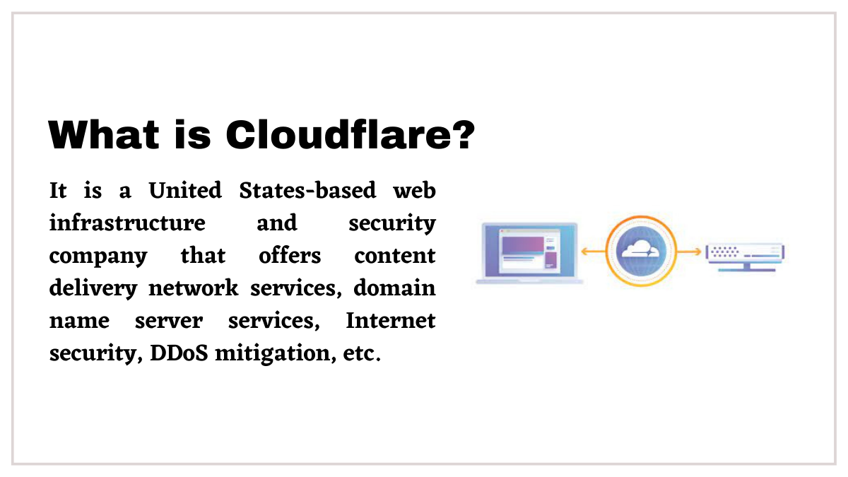 What is Cloudflare?