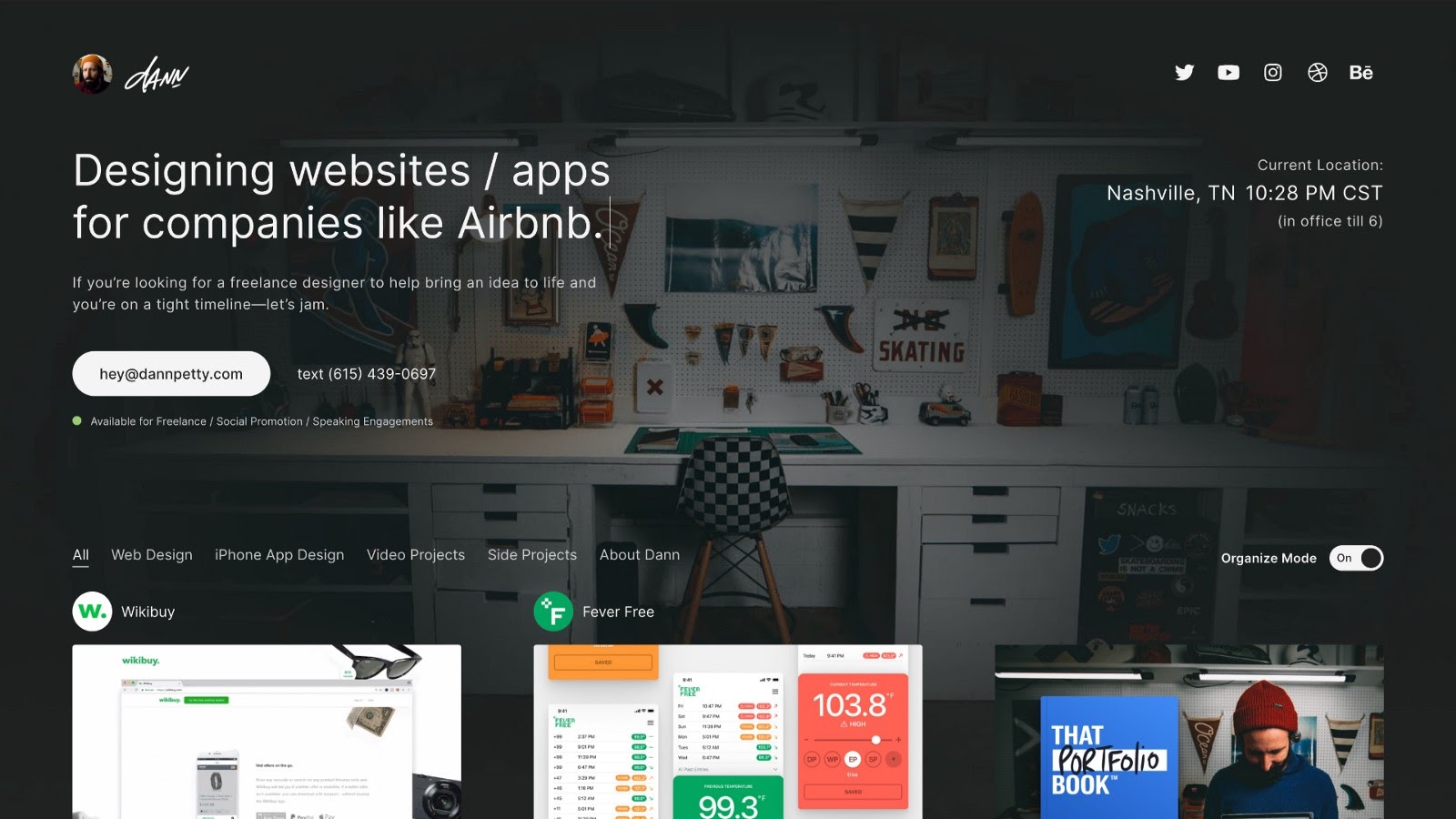 Portfolio website