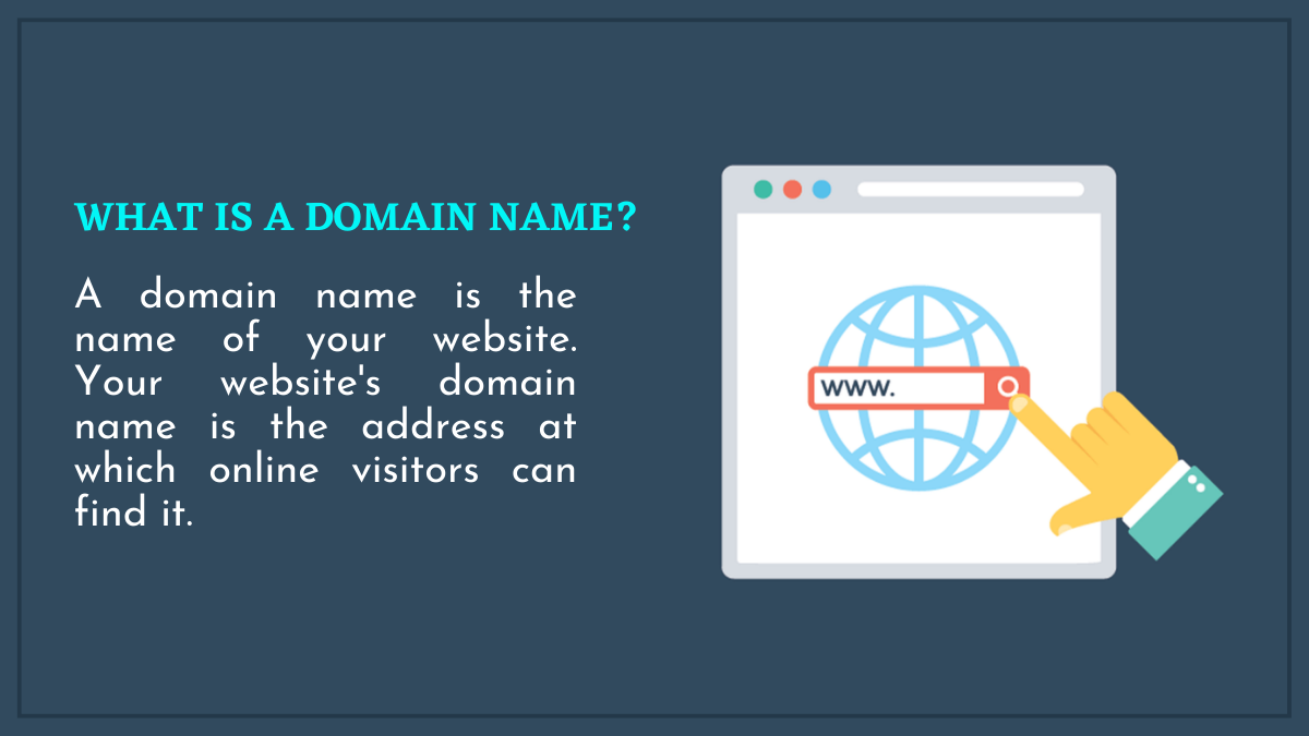 WHAT IS A DOMAIN NAME