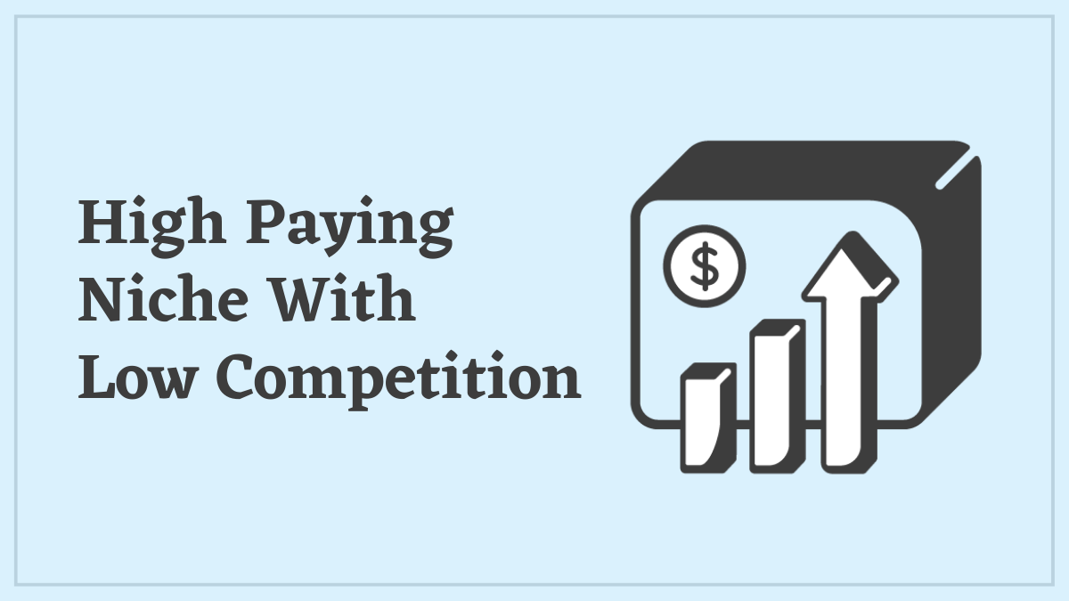 High Paying Niche With Low Competition