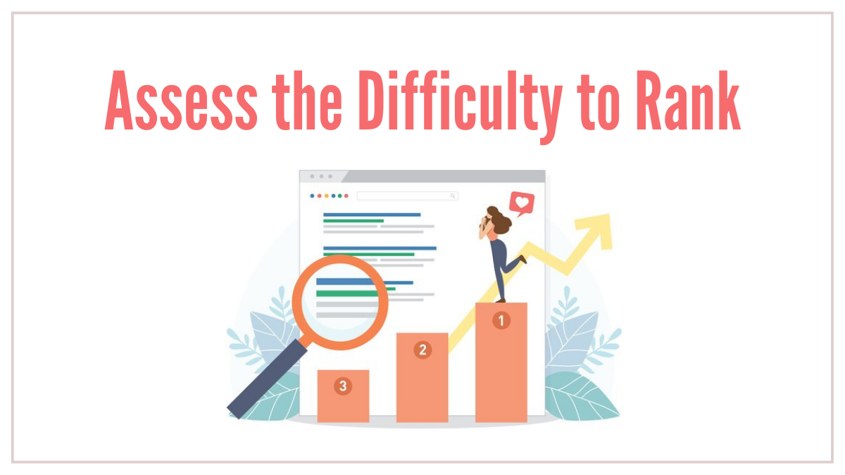 Assess the difficulty to rank