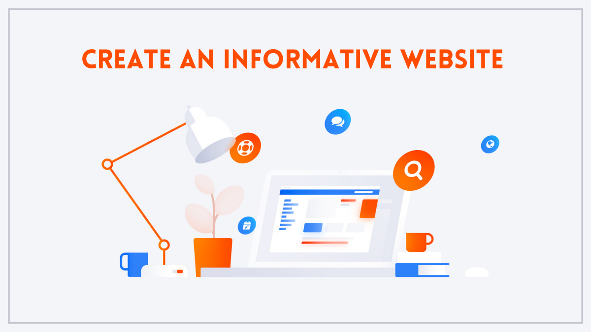 Create an informative website