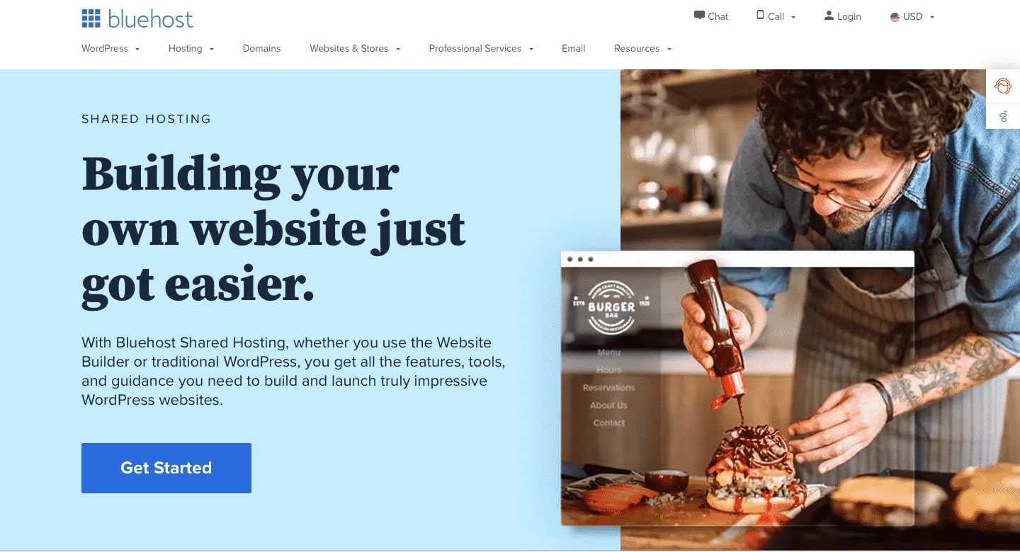 Bluehost is best web hosting service that offer hosting for Wordpress & Business sites like VPS, Cloud, Managed Wordpress, WooCommerce, etc.