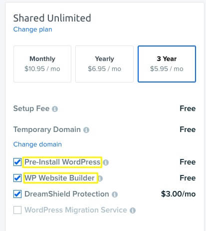 Buy hosting