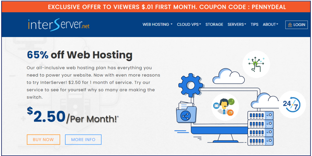 Interserver Free Trial