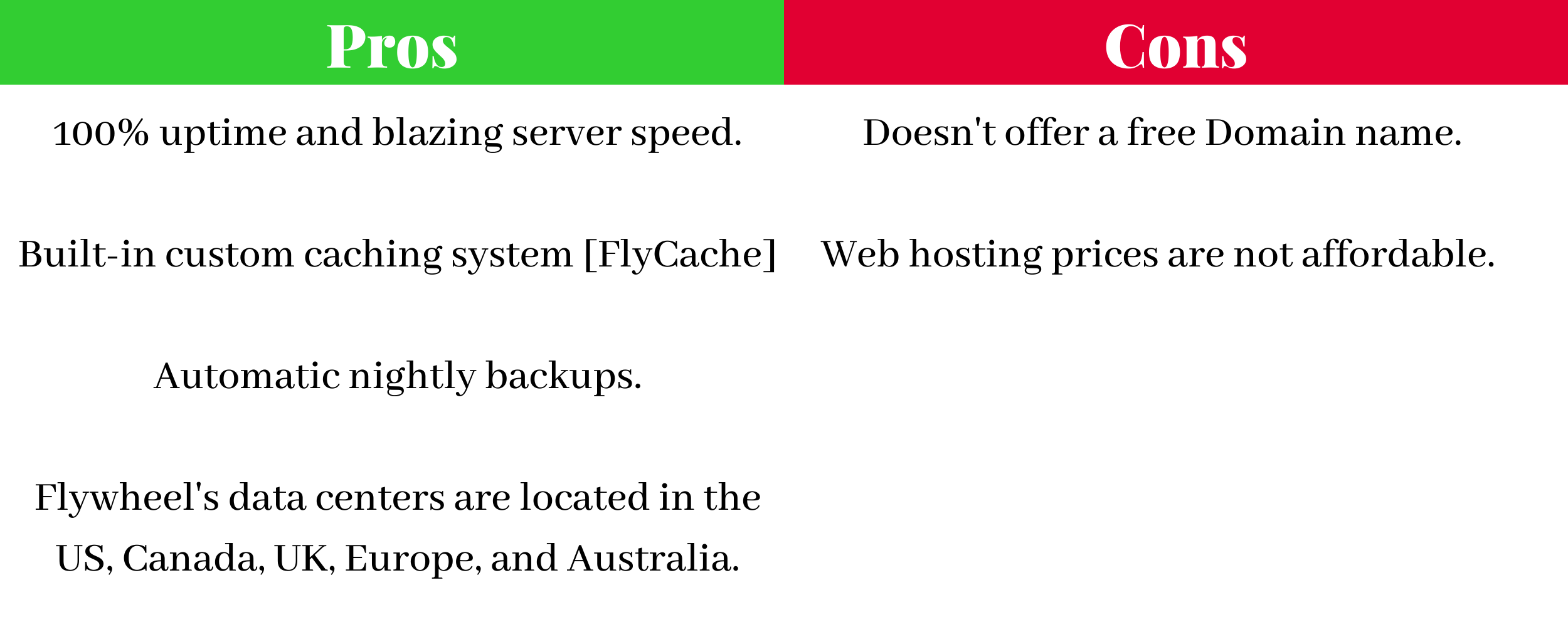 Pros and Cons of Flywheel